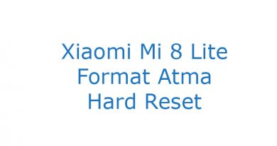 Xiaomi Mi 8 Lite Format Atma Hard Reset