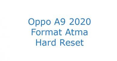 Oppo A9 2020 Format Atma Hard Reset