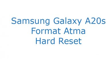 Samsung Galaxy A20s Format Atma Hard Reset