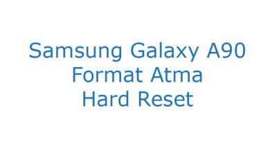 Samsung Galaxy A90 Format Atma Hard Reset