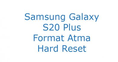 Samsung Galaxy S20 Plus Format Atma Hard Reset