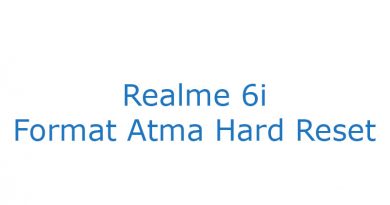 Realme 6i Format Atma Hard Reset