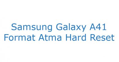Samsung Galaxy A41 Format Atma Hard Reset