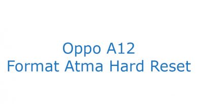 Oppo A12 Format Atma Hard Reset