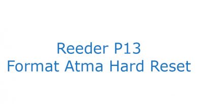 Reeder P13 Format Atma Hard Reset