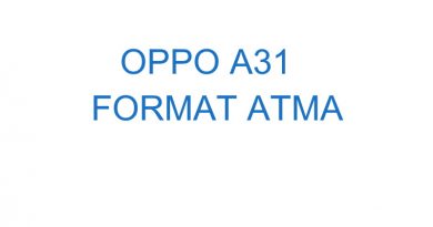 oppo a31 format