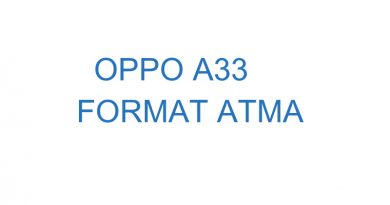 Oppo a33 format
